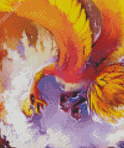 Ho Oh Character Art Diamond Paintings