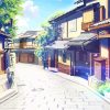 Japanese Anime Streets Diamond Painting