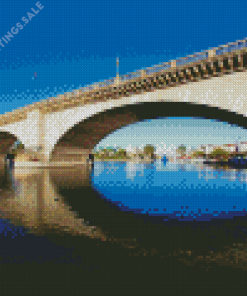 London Bridge In The Lake Diamond Paintings
