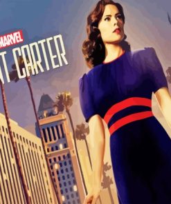 Marvel Peggy Carter Diamond Painting