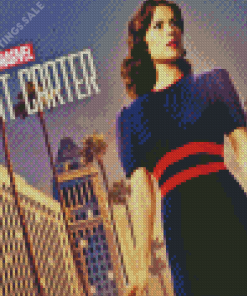 Marvel Peggy Carter Diamond Paintings