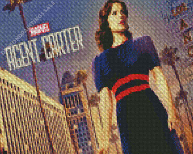 Marvel Peggy Carter Diamond Paintings