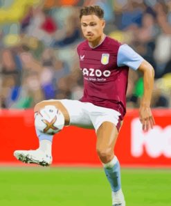 Matty Cash Aston Villa Diamond Painting