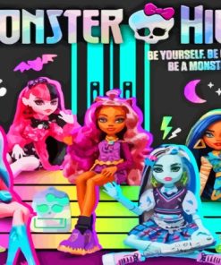 Monster High Serie Diamond Painting