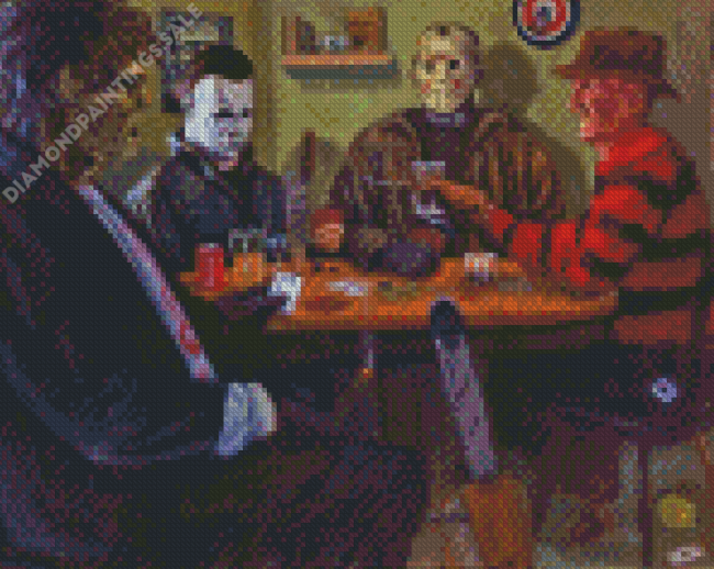 Slasher Poker Diamond Paintings