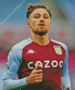 The Footballer Matty Cash Aston Villa Diamond Paintings