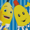 Bananas In Pajamas Animation Diamond Painting