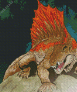 Dimetrodon Diamond Painting