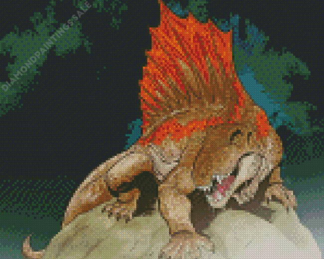 Dimetrodon Diamond Painting