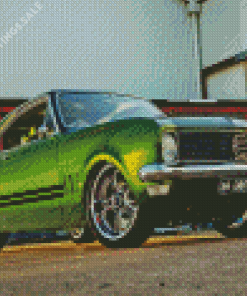 Green Classic HT Holden Car Diamond Painting