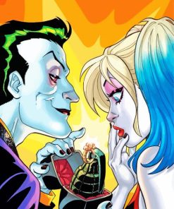 Harley Quinn And The Joker Diamond Painting