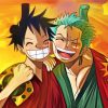 Luffy And Zoro Diamond Painting