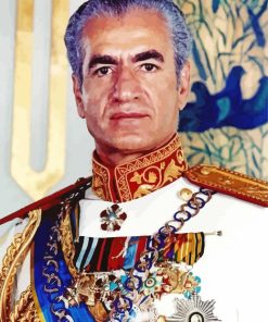 Mohammad Reza Pahlavi Diamond Painting