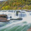 New River Gorge Landscape Diamond Painting