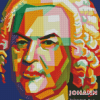 Pop Art Johann Sebastian Bach Diamond Painting