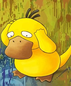 Psyduck Pokemon Art Diamond Painting