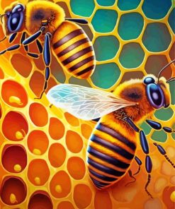 Bees Art Diamond Painting