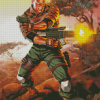 Gi Joe Character Diamond Painting