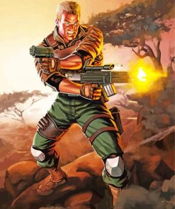 Gi Joe Character Diamond Painting