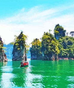 Thailand Khao Sok National Park Diamond Painting