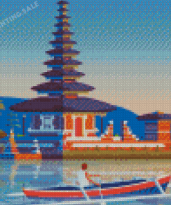 Bali Illustration Diamond Painting