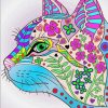 Mandala Cat Diamond Paintings