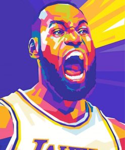 Lebron James Pop Art Diamond Paintings