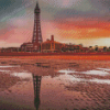 Sunset At Blackpool Diamond Painting