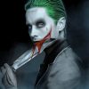 Joker Suicide Squad Bloody Face Diamond Painting