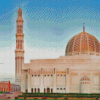 Oman Sultan Qaboos Grand Mosque Diamond Painting