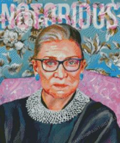 Ruth Bader Ginsburg Diamond Painting