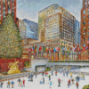 Rockefeller Christmas Tree Diamond Painting