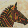 Mandala Zebra Diamond Painting