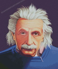 Albert Einstein Diamond Painting