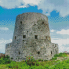 Historical Martello Tower Diamond Painting