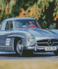 Vintage Mercedes Benz Roadster Diamond Painting