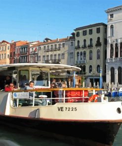 Vaporetto Waterborne Venice Italy Diamond Painting