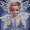 Baby Christmas Angel Diamond Painting