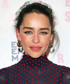 Actress Emilia Clarke Diamond Painting