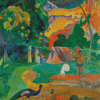 Paul Gauguin Landscape With Peacocks Diamond Painting