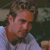 Paul Walker In Varsity Blues Diamond Painting