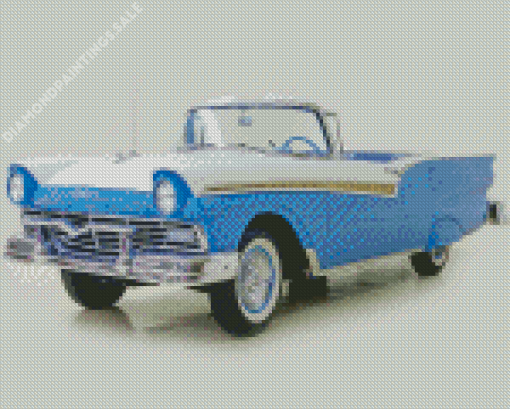 1957 Ford Fairlane Car Diamond Painting