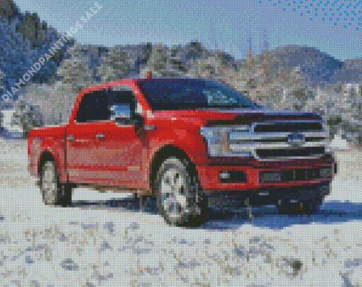 2018 Ford F 150 Powerstroke Diamond Painting