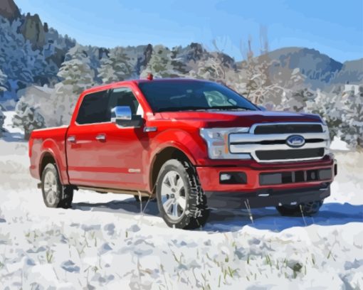 2018 Ford F 150 Powerstroke Diamond Painting