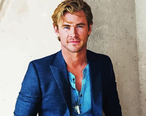 Chris Hemsworth Diamond Painting