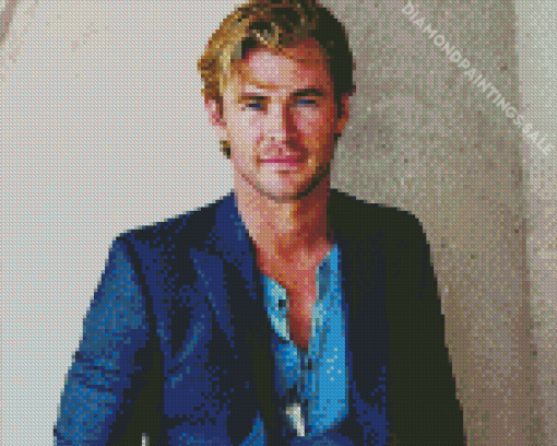 Chris Hemsworth Diamond Painting