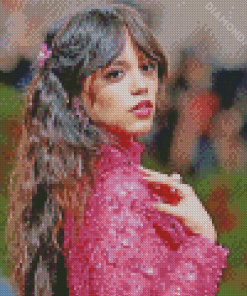 The Actress Jenna Ortega Diamond Painting