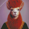 Alpaca Baroques Diamond Painting