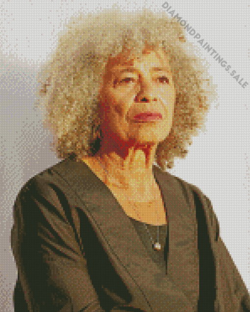 Angela Davis Diamond Painting