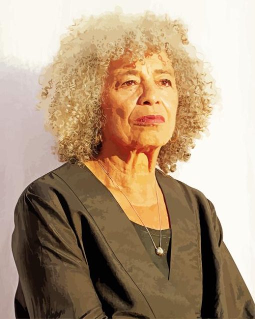 Angela Davis Diamond Painting